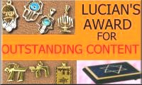 LUCIAN's AWARD FOR OUTSTANDING CONTENT