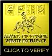 Website Excellence Award Of Honor February 22