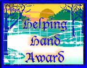 Helping hand award