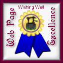 Wishing Well Web Page Excellence award